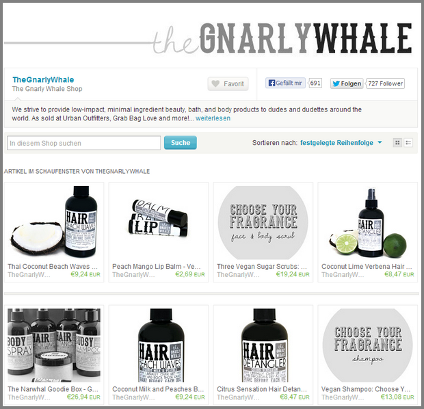 The Gnarly Whale Shop von TheGnarlyWhale auf Etsy