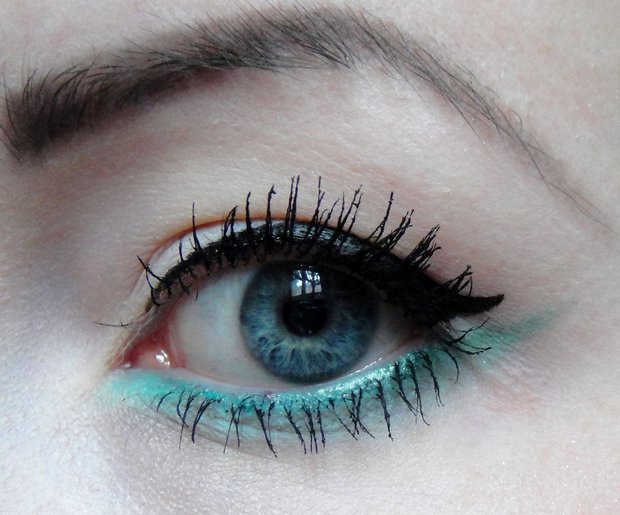 Augen welcher lidschatten blau grüne Lidschatten richtig