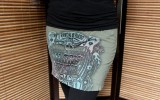 upcycling handmade handcraft shirt jersey skirt rock without sewing ohne nähen easy vegan diy 2