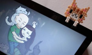 mein digitales leben blog tag regenmonster bügelperlen katze cat perler beads