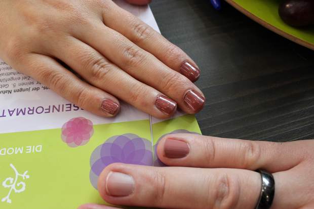 vivaness 2015 benecos vegan naturkosmetik natural nail care colour nagellack swatch