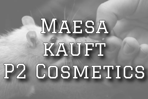 tierversuche animal testing rat ratte vegan kosmetik maesa kauft p2 cosmetics dm