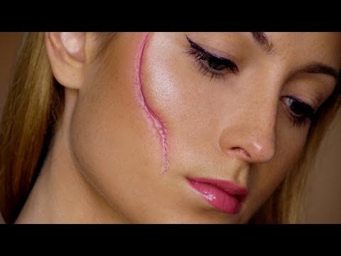Easy Scar - Last Minute Halloween Makeup Tutorial