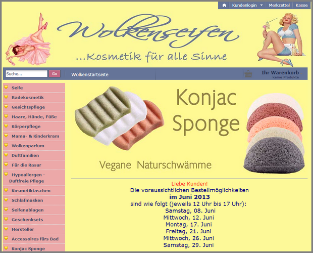 Wolkenseifen Naturkosmetikshop Naturseife