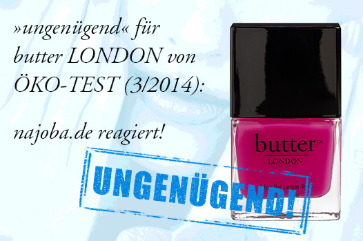 butter london snog öko test najoba vegan beauty blog