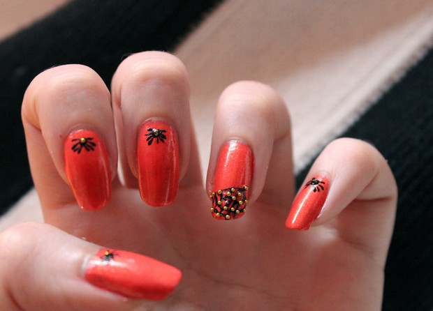 halloween spider web spinnen spinnennetz nails nageldesign vegan