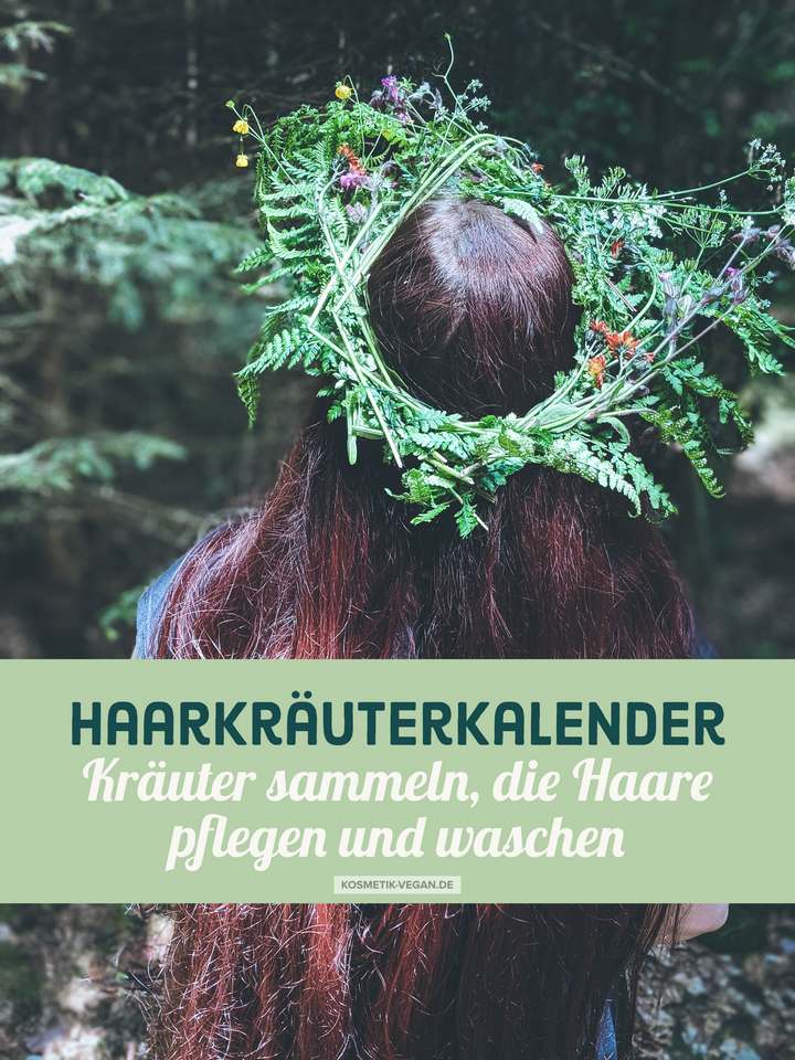 Haarkräuterkalender Haarkräuter Kräuter sammeln Haarpflege Haare waschen mit Pflanzen Wildkräuter Sammelkalender vegan (2)