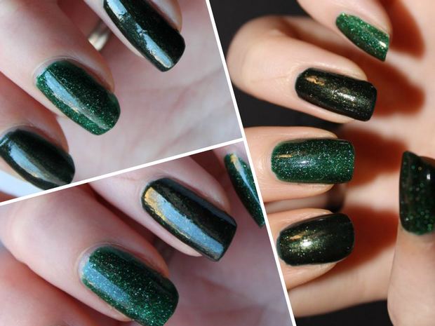 picture polish makeupland vegan nagellack 5 free kosmetik grün green kryptonite mallard swatch collage