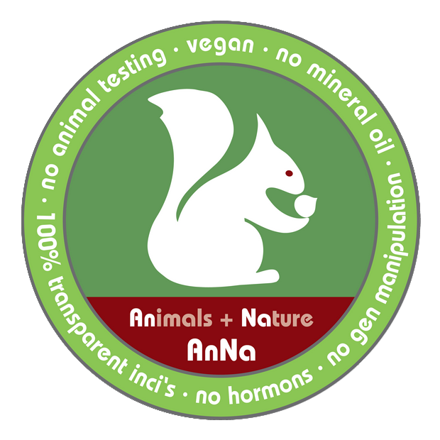 eichhoernchen-anna-frei- animals + nature zertifizierung vegan naturkosmetik label