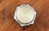 Leinsamen Gel Gleitgel natürlich Haare Haargel Haarfestiger Feuchtigkeit Flaxseed Gel vegan naturkosmetik diy selbstgemacht 1