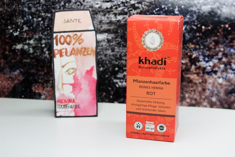 sante henna pflanzenhaarfarbe haare färben khadi radico vegan naturkosmetik